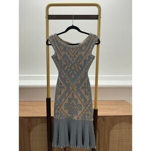 NEW NWTRare Herve Leger by Max Azira Pale Haze Dress Size XS